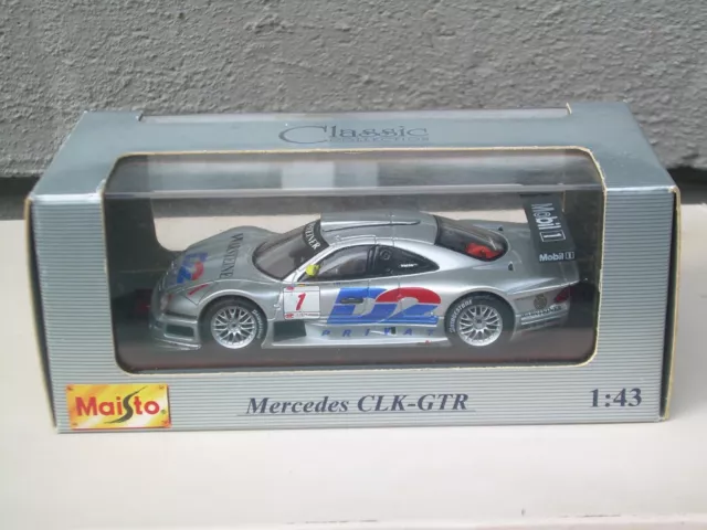 Mercedes clk gtr maisto 1 best sale 18
