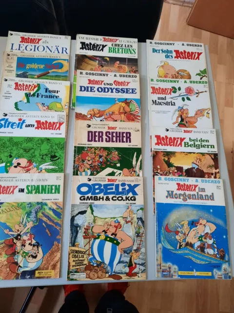 12 Asterix Bände