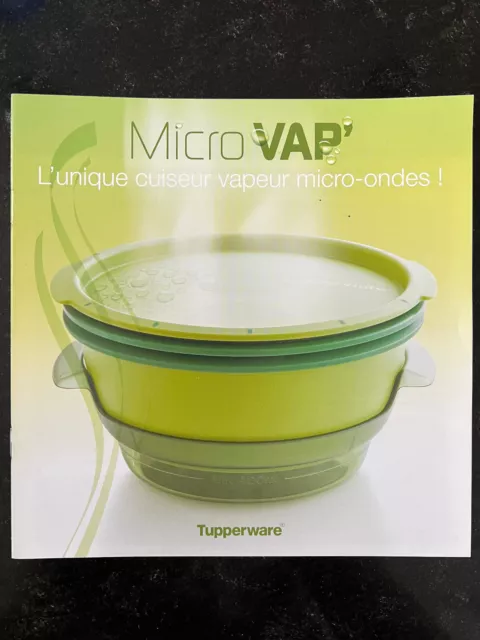 🏁 Tupperware Vap Spécial Micro-Ondes Cuiseur Vapeur + 7 Ramequins