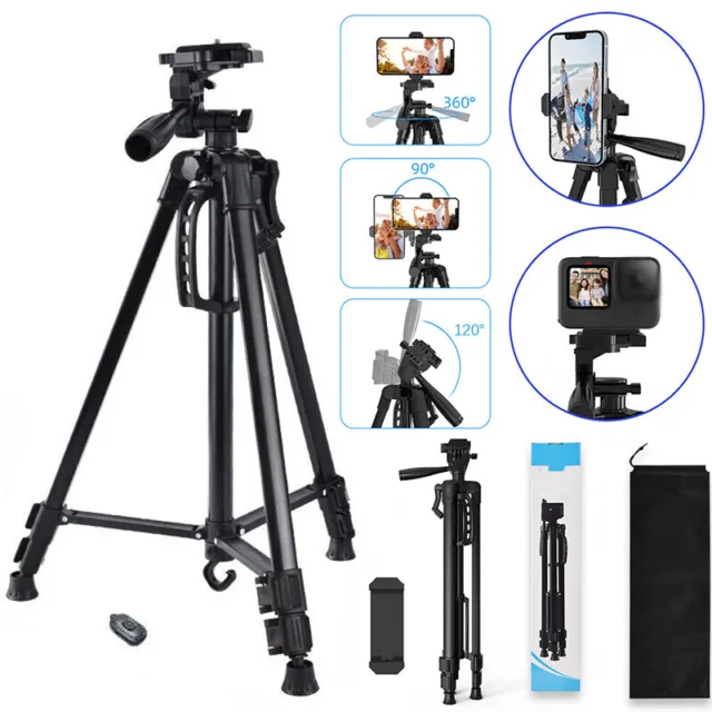 Professional Camera Tripod Stand Holder Mount For iPhone Samsung LG Cell Phone