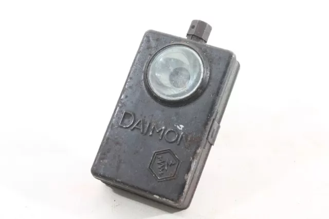 DAIMON Taschenlampe Signalleuchte WK2 vor 1945 Sammler Deko Lampe