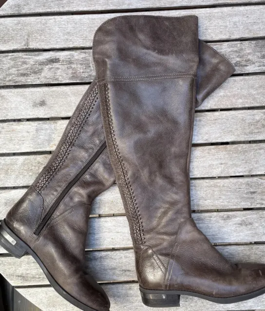 Vince Camuto Pedra Riding Equestrian Over The Knee Tall Boots Size 6