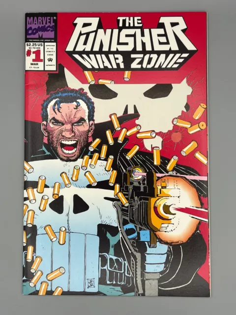 The Punisher War Zone Special #1 (1992) - Die Cut Cover ~ NM+ 9.6