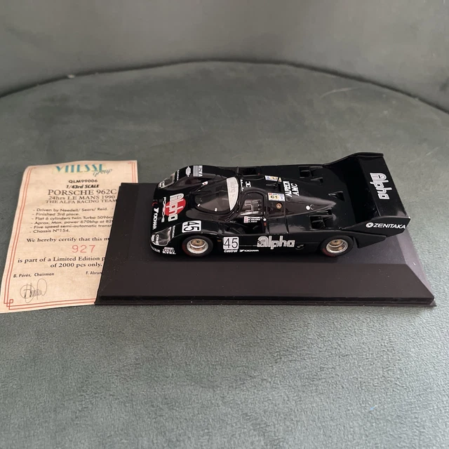 Porsche 962 N°61 Starter 24H Du Mans 1984 - Miniature Montée 1/43