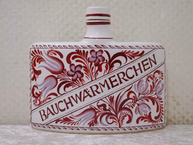 Herr Keramik Fayence Apothekergefäß Bottiglia Bauchwärmerchen - Stile Vintage