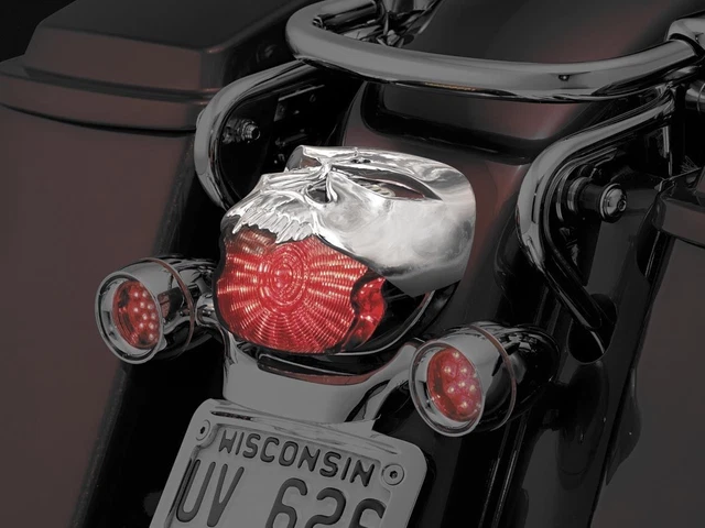Kuryakyn Tie-Down Brackets For Indian Chief Motorcycles – Chrome Mounts For Safe Trailering