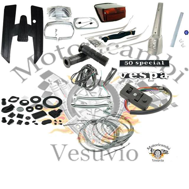 Cerchi Vespa 50 Special KIT COMPLETO RICAMBI Restauro Vespa 50