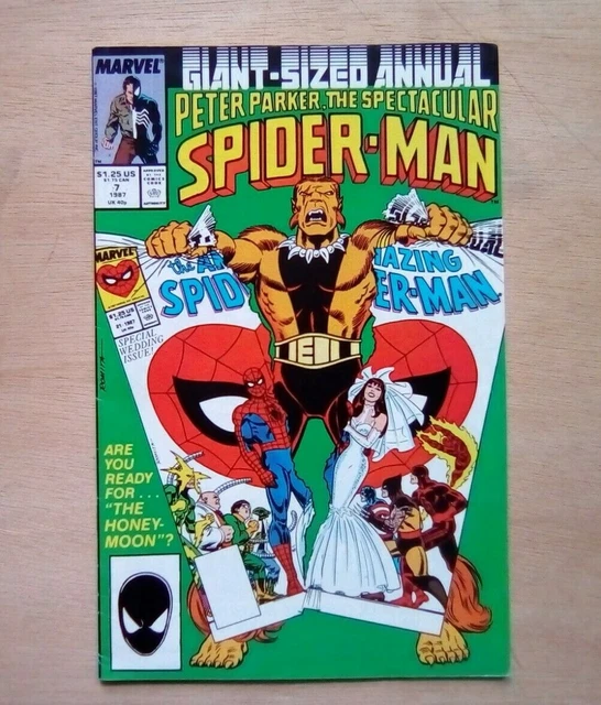 Spider-Man Giant Sized Annual #7 Marvel Comics 1987 Fine Copy