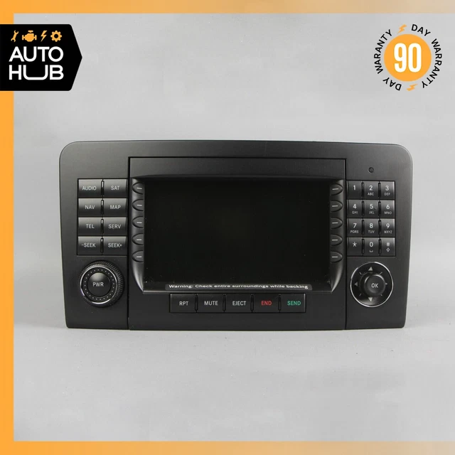 06-08 Mercedes W164 ML63 AMG GL450 Head Unit Command Navigation Radio CD OEM