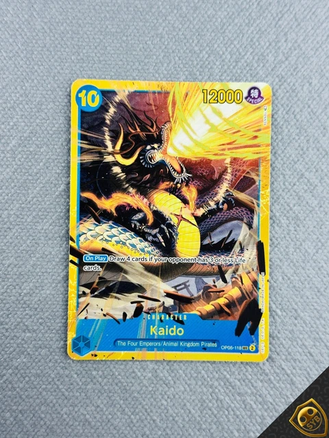 ONE PIECE CARD Game - Kaido OP05-118 SEC Awakening of the New Era English  $9.50 - PicClick