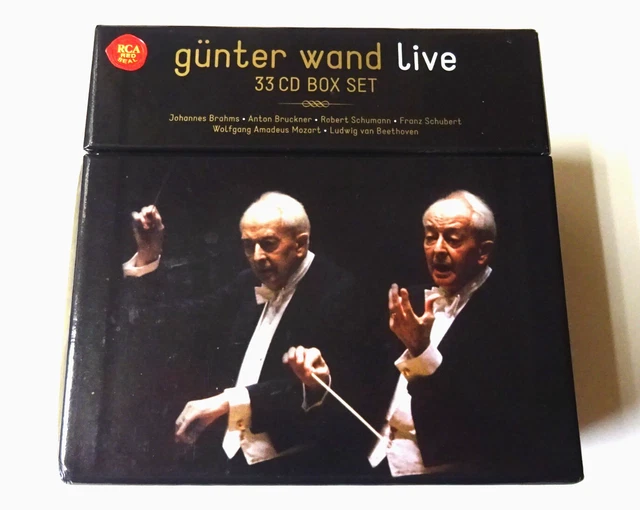 Günter Wand Live 33CD BOX SET GUNTER WAND LIVE 33 CD BOX SET RCA 8803581178456 EX+ £199.99