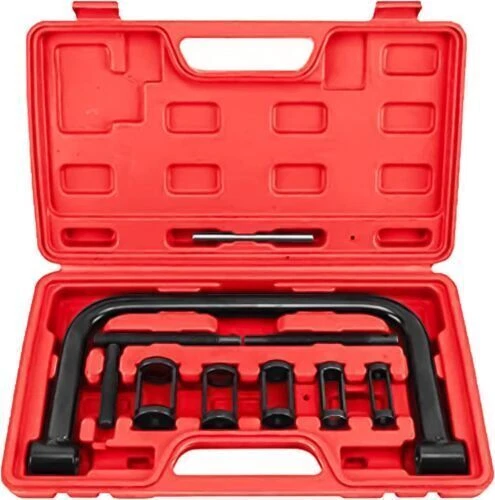 Engine Overhead Valve Spring Installer Remover Tool Kit C Clamp Tool Compressor