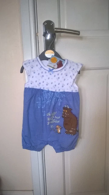 baby girl gruffalo romper / playsuit outfit age 0-3 months bnwt from tu