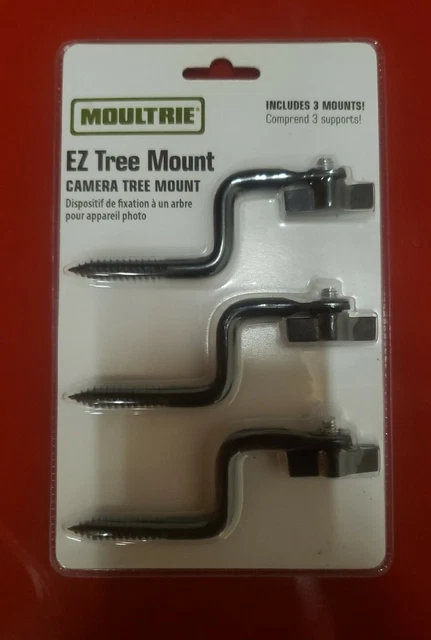 Moultrie EZ Tree Mount for Game Camera 3 Pack Deer Hunting MFH-TM12