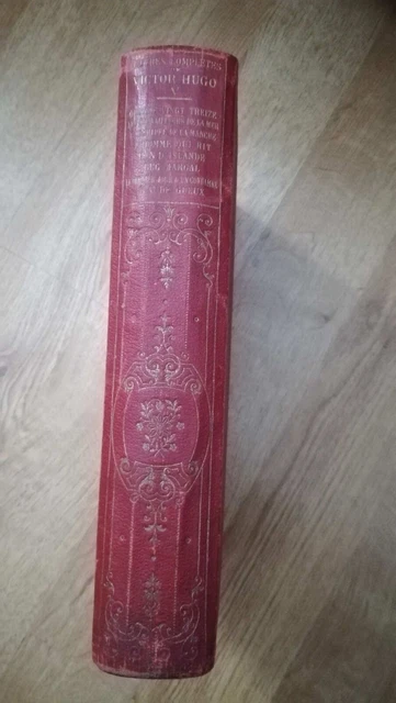 Œuvres complètes Victor Hugo Tome V OLLENDORFF 1825