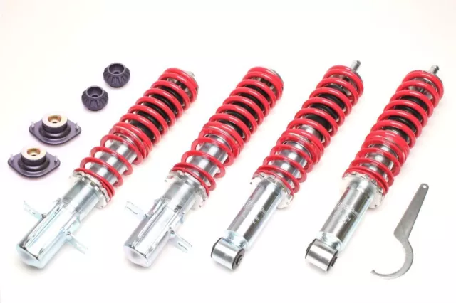 TA TECHNIX coil suspension VW Golf 1 + convertible + Jetta 1 17/155 79-94 + cathedral bearing