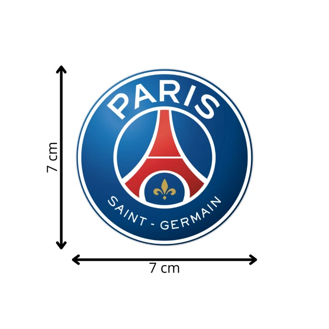 LOT DE 2 Stickers Autocollants PSG Paris Saint Germain Vinyle foot 7 x 7 cm EUR 5,99 PicClick FR