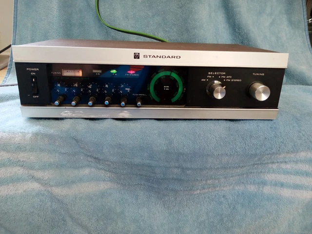 VINTAGE STANDARD STEREO AM/FM TUNER sr-A201 tu