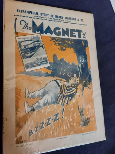 Vintage Magnet Comic 8th JULY 1933 Greyfriars Billy Bunter Harry Wharton 1325