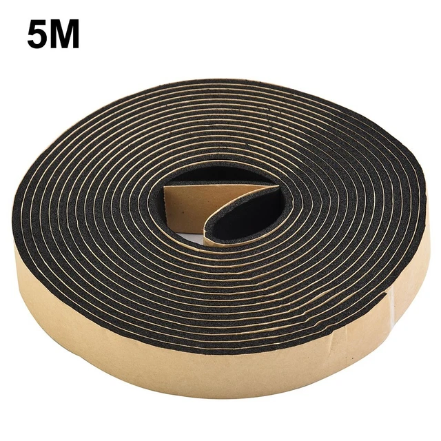 1* - 5M Universal Rubber Car Side Door Glass Seal Weatherstrip Rain Visor