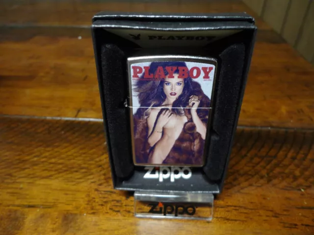 Playboy Cover May 2015 Pinup Zippo Lighter Mint In Box 2022