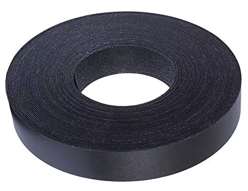 Black Melamine 3/4 inch X 50 ft roll of Black Edge Banding â€“ Pre-glued Flex...