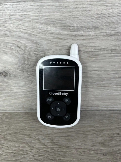 Monitor de video para bebé GoodBaby UU24RX blanco y negro con pantalla digital inalámbrica solamente