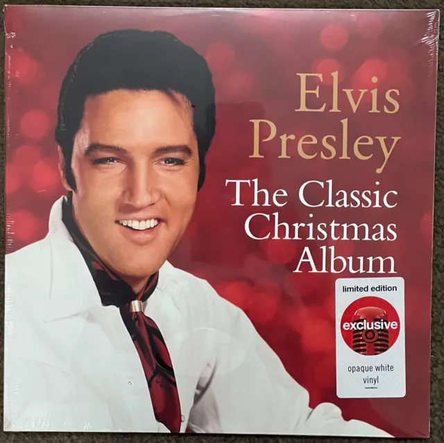 Neu Elvis Presley - The Classic Christmas Album Weiß Vinyl LP Legacy 1943977