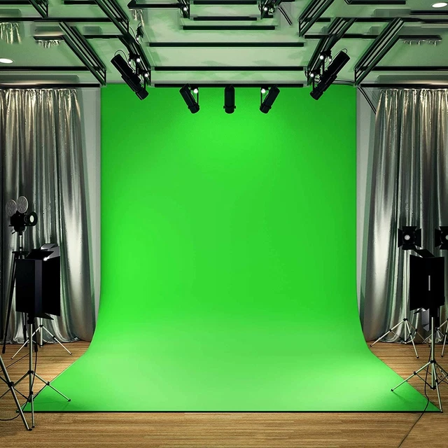 GREEN SCREEN CHROMA Key Green Screen Fabric,Zoom Tik Tok OBS Background