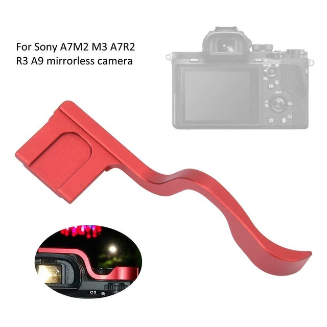 Finger Thumb Grip Thumb Up Rest Hot Shoe Cover Protector for Sony A7M2 M3 R3 A9
