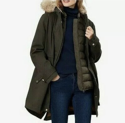 JOULES WOMENS HARTINGDALE 3 In 1 Parka 