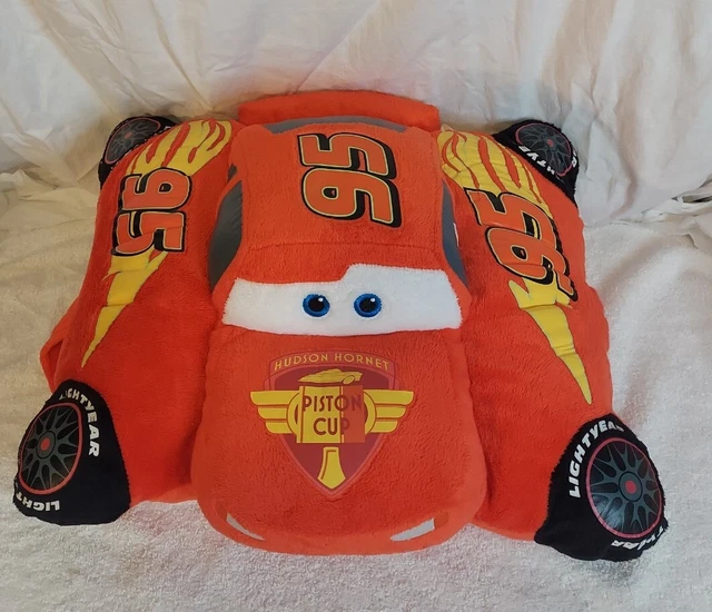 DISNEY PIXAR CARS Pillow Pets PeeWees Lightning McQueen 12" Plush