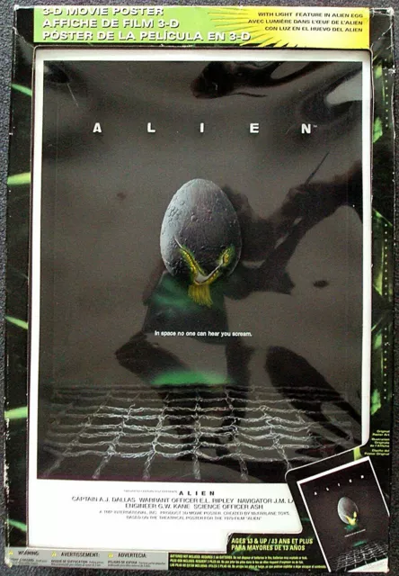 Alien 3-D Movie-Poster McFarlane Toys