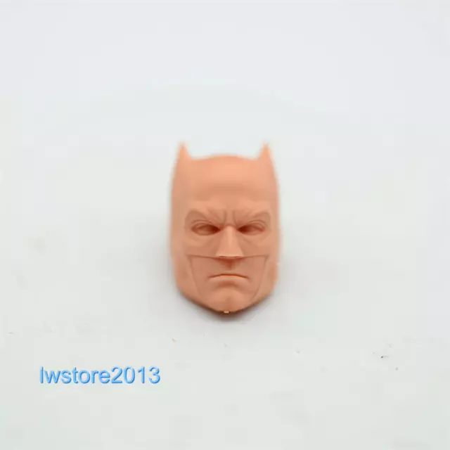 1:12 Ben Affleck Batman Head Sculpt Carved For 6inch Male Action Figure Body Toy