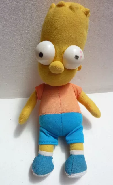 Jouet Figurine Simpson Pvc Tissu Poupée Bart Peluche