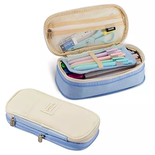 Large Capacity Pencil Case Aesthetic Pencil Pouch Multipurpose Cosmetics  Bag