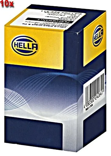 HELLA x10 Fog Light Bulb For DAF IVECO MERCEDES RENAULT ERF 77-15 8GJ002525511