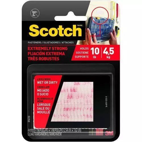 Scotch 1"x3" Extreme Fasteners - MMMRF6730