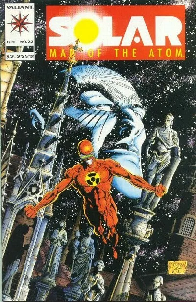 Solar Man of the Atom #22 June 1993 Valiant Comic Book (VF/NM)