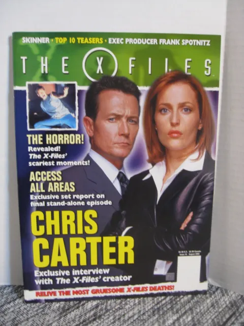 X-Files Magazine - Volume 6 #4 - August 2002 - Chris Carter