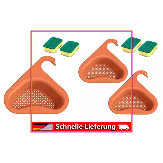 Sink Strainer Colander Drain Basket Multifunctional Sink Drying Shelf Rack