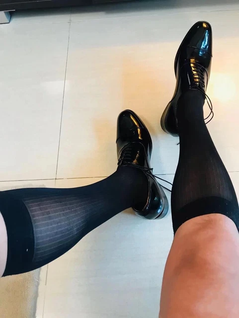 Lot De 4 Paires De Mi-bas (socks) Bleu à Côtes - Taille 39-46 - Marque NEOFAN - Neuf Avec étiquettes