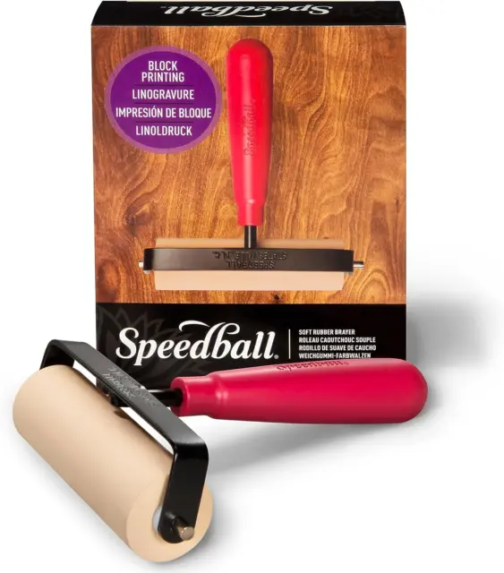 Speedball Deluxe Hard Rubber Brayer