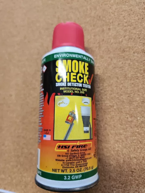 Zoro Select 25S Smoke Detector Tester,2-1/2 Oz. Spray