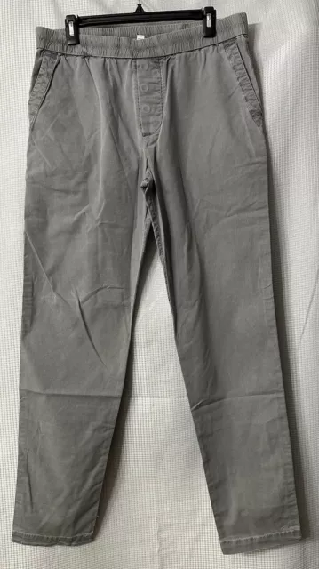 Standard James Perse Mens Gray Drawstring Casual Jogger Pants MSUP1313 Size 2