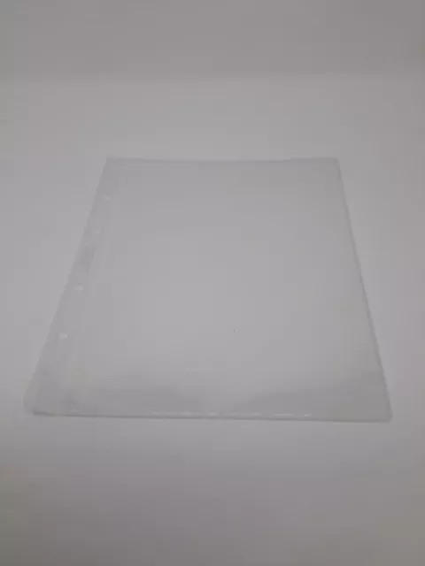 PHILSWISS 20 x Einsteckblatt transparent 1 Streifen 270 mm gebraucht (Z2032)