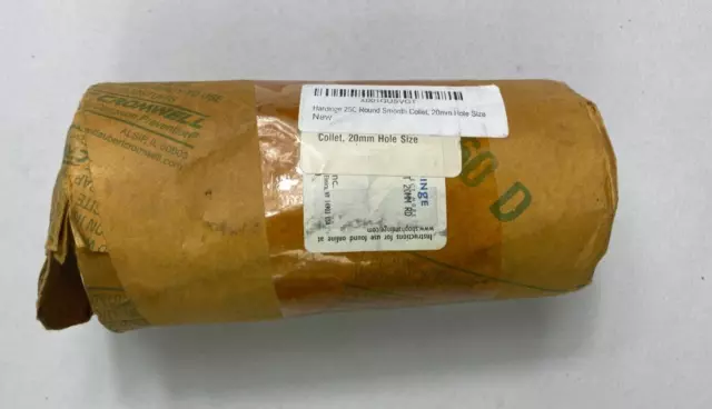 Hardinge 25c Round Smooth Collet 20mm NEW BJ