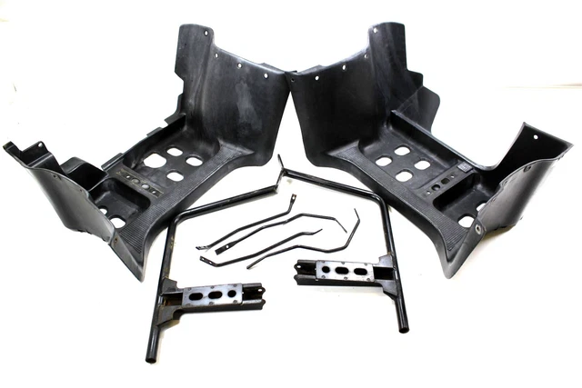 2000 Honda Foreman 450 ES Foot Peg Splash Guard (Damage) with Bracket (See Note)