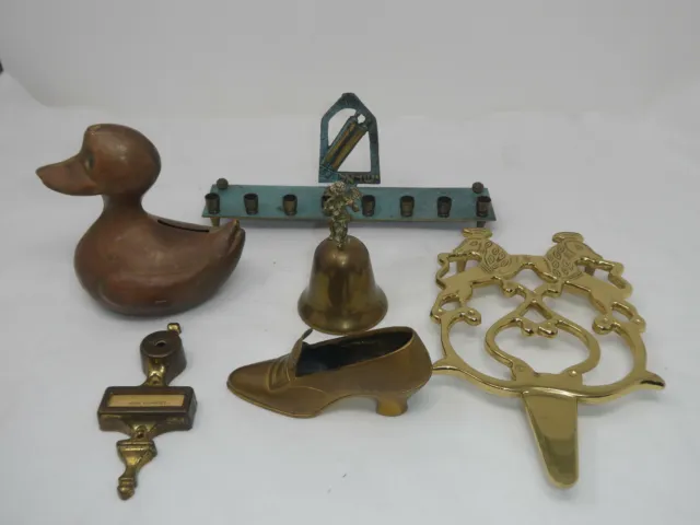 Wholesale Mixed Lot Vintage Brass Collectibles Decor