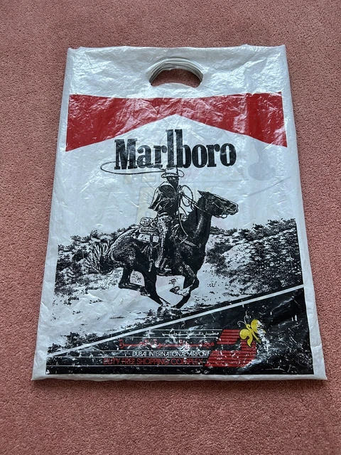 MARLBORO VINTAGE 1980’S Duty Free Shopping Bag-Dubai International ...